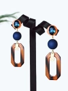 Korean style long ear clips, high-end earrings, personalized 2021 new trendy, exaggerated and retro earrings, women's earrings 804 Specification image